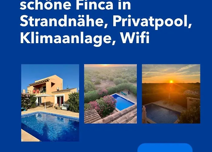 Casa Luz Solar - Finca Mit Privatem Pool Nahe Strand & Santanyi
